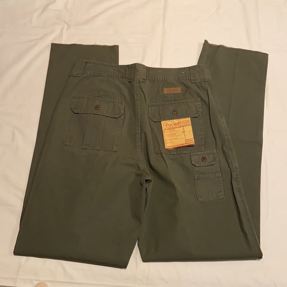 Cabela’s 7-pocket hiker pants olive green - size 36 NWT - Picture 4 of 4